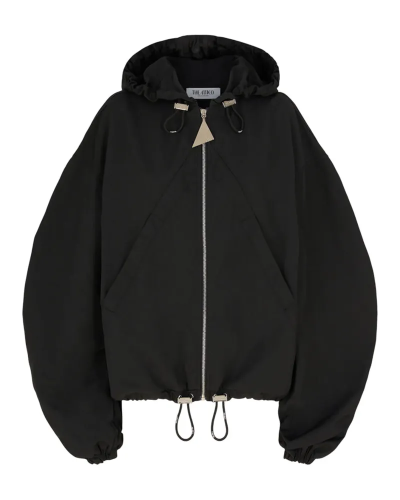 ATTICO Die Attico Black Bomber Jacke 100