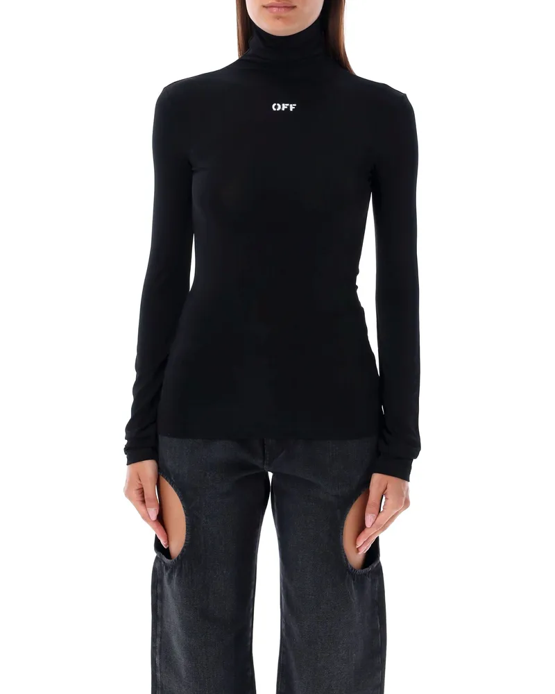 OFF-WHITE Top Black Black