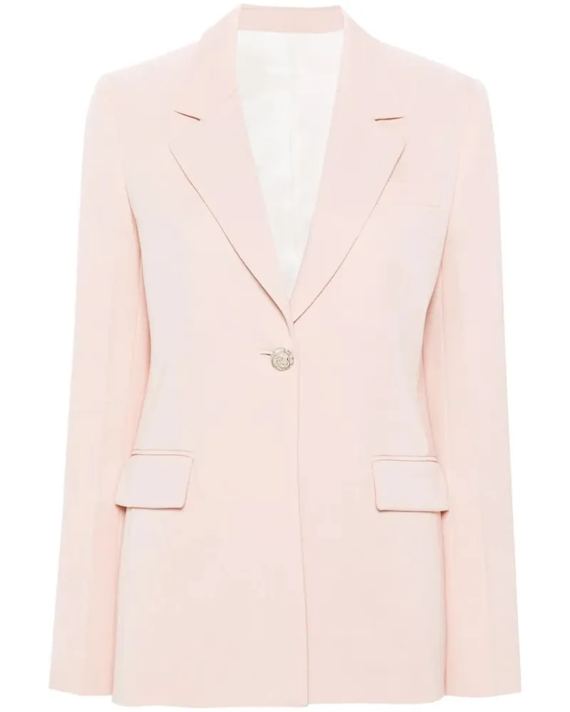 Lanvin Single-Breasted Jacke Customized Pink