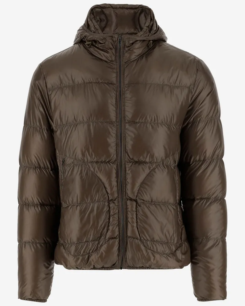 Herno Nylon hat die Jacke gepolstert Cachi