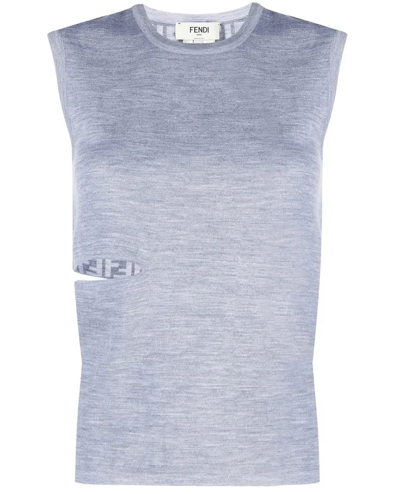 Fendi Tops Grey