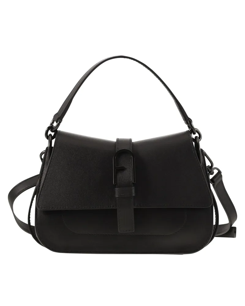 Furla Flow Mini Handsack Black