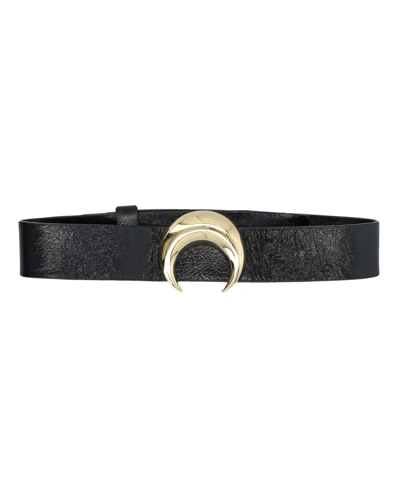 Marine Serre Accessoires schwarz Black