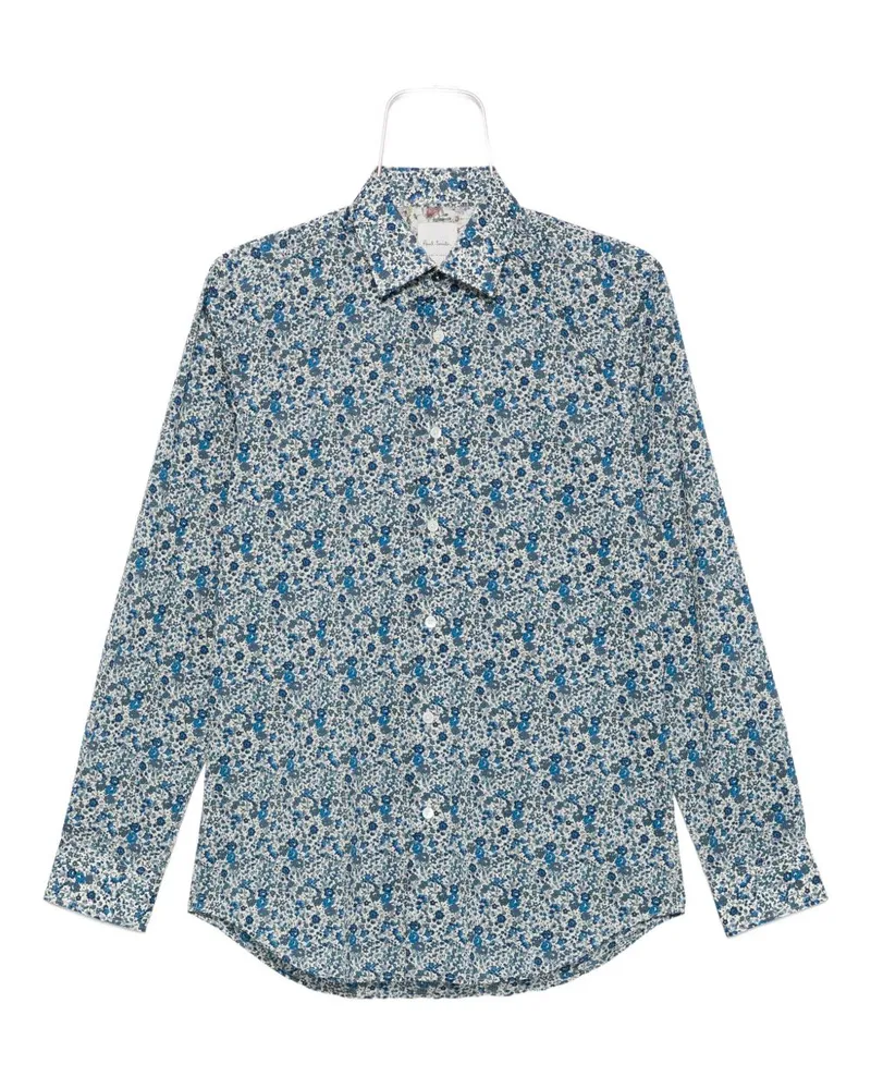 Paul Smith gedrucktes Hemd Clear