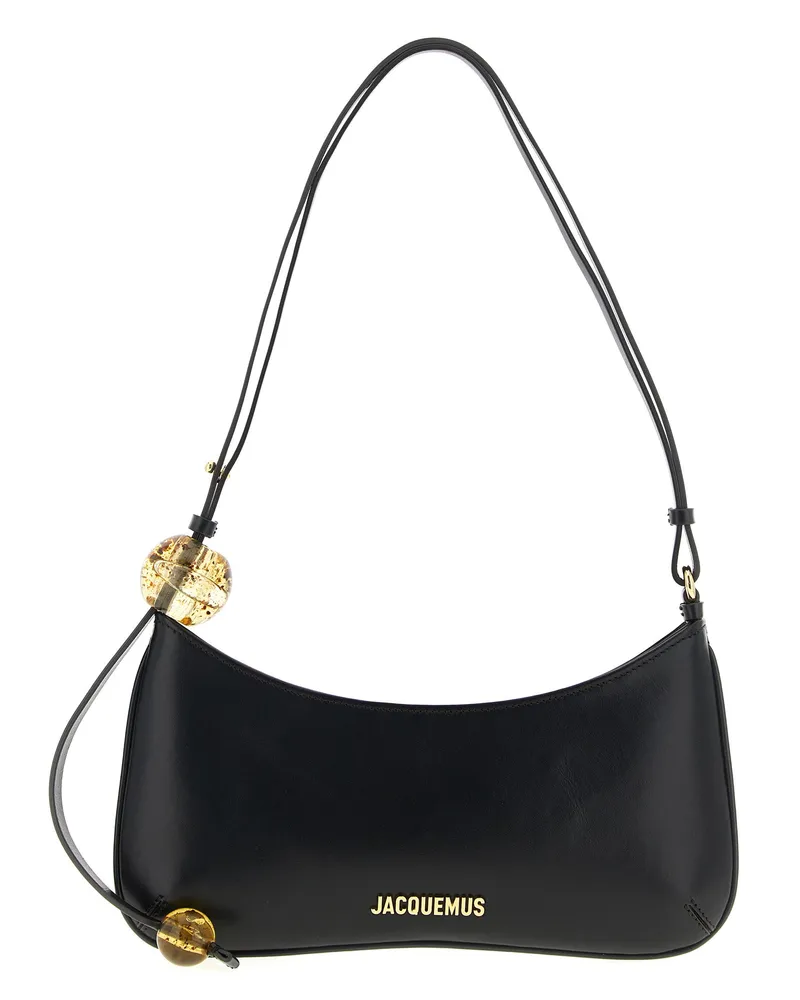 Jacquemus Le Bisou Perle' Umhängetasche Black