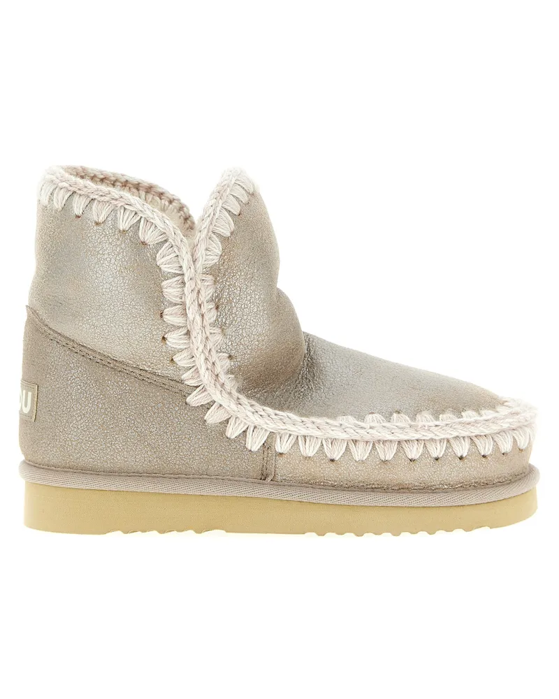 Mou Stiefeletten 'Eskimo 18 Special Leather Silver