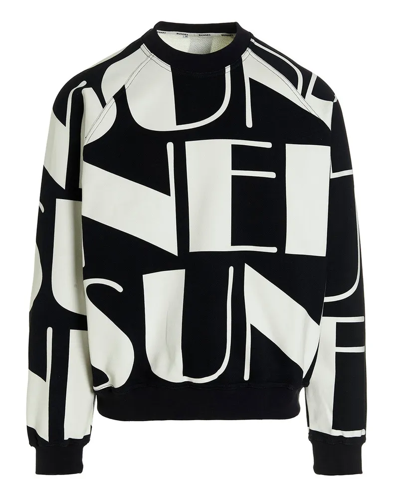 SUNNEI Big Logo' Sweatshirt Weiß