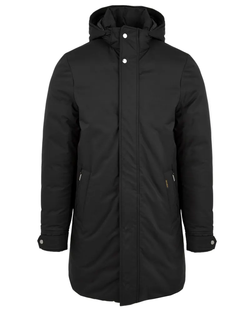 MOORER jacken schwarz Black