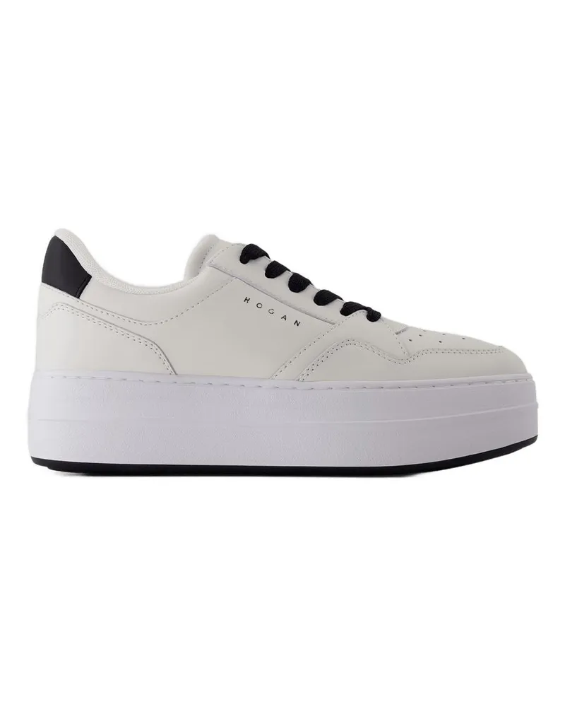 Hogan H670 Sneakers  Leder Weiß White