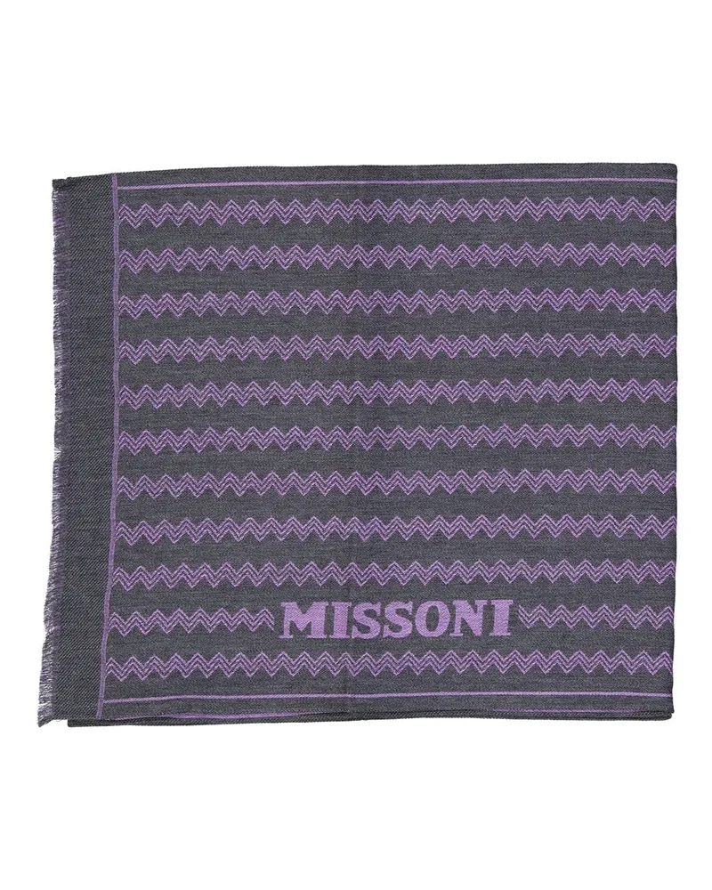Missoni Missoni Wollschal Gray