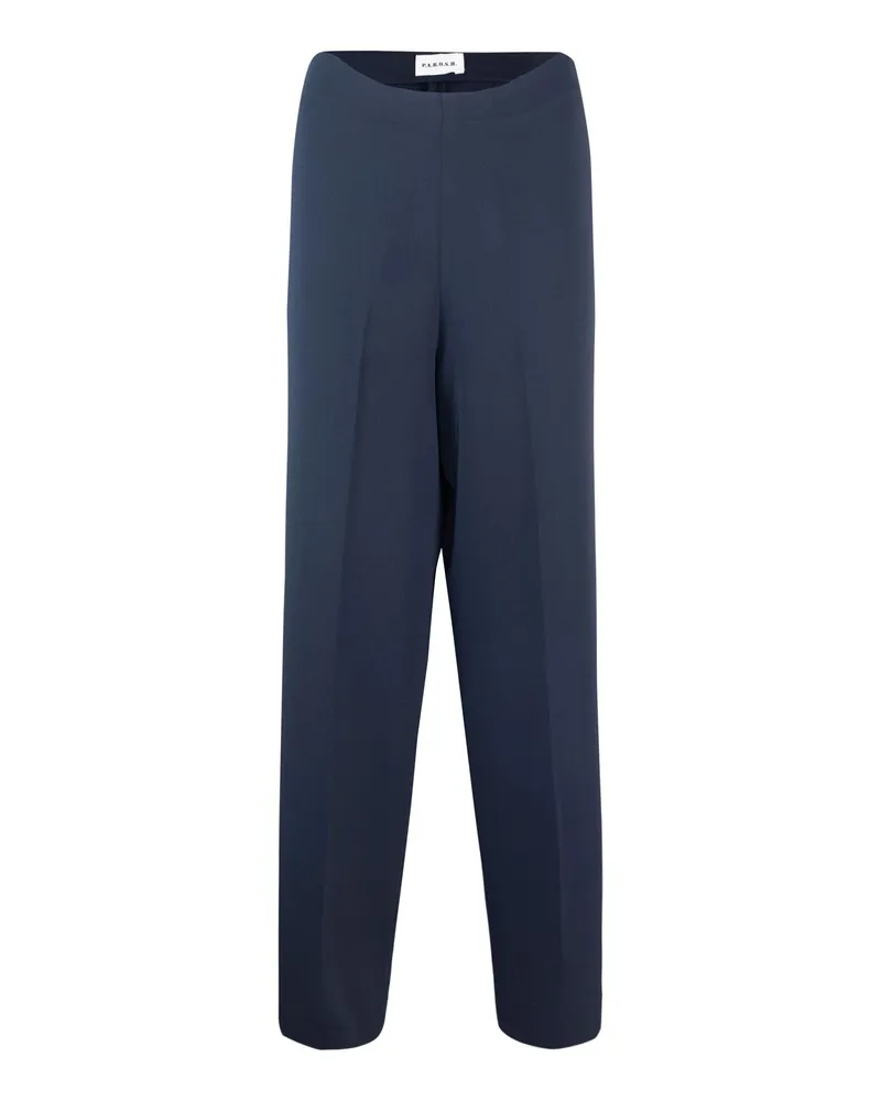P.A.R.O.S.H. P.A.R.O H. Pantalone A Gamba Larga Blu Blue