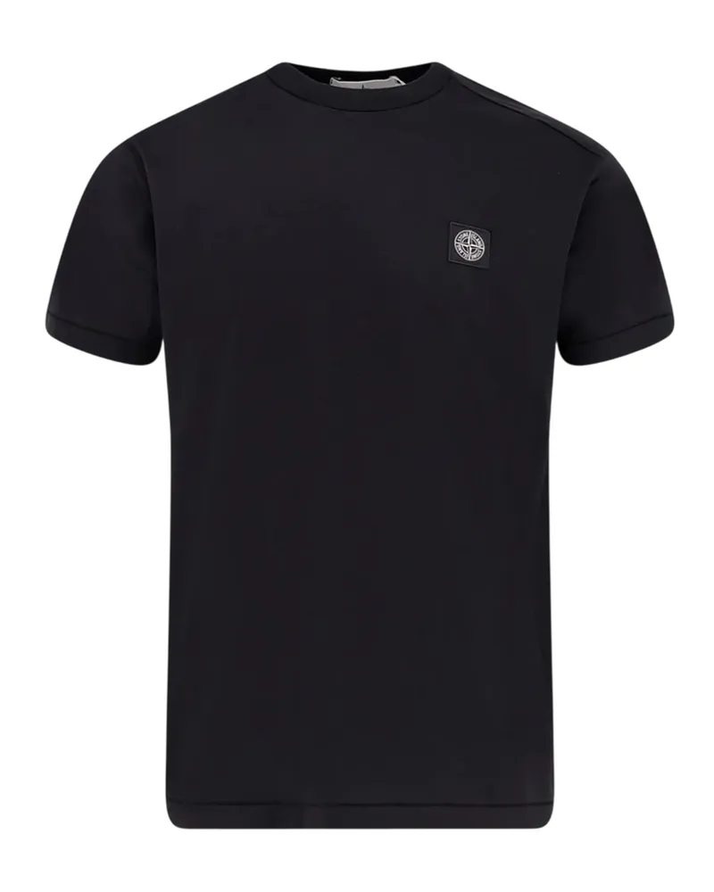 Stone Island T-Shirts und Polos Schwarz Black