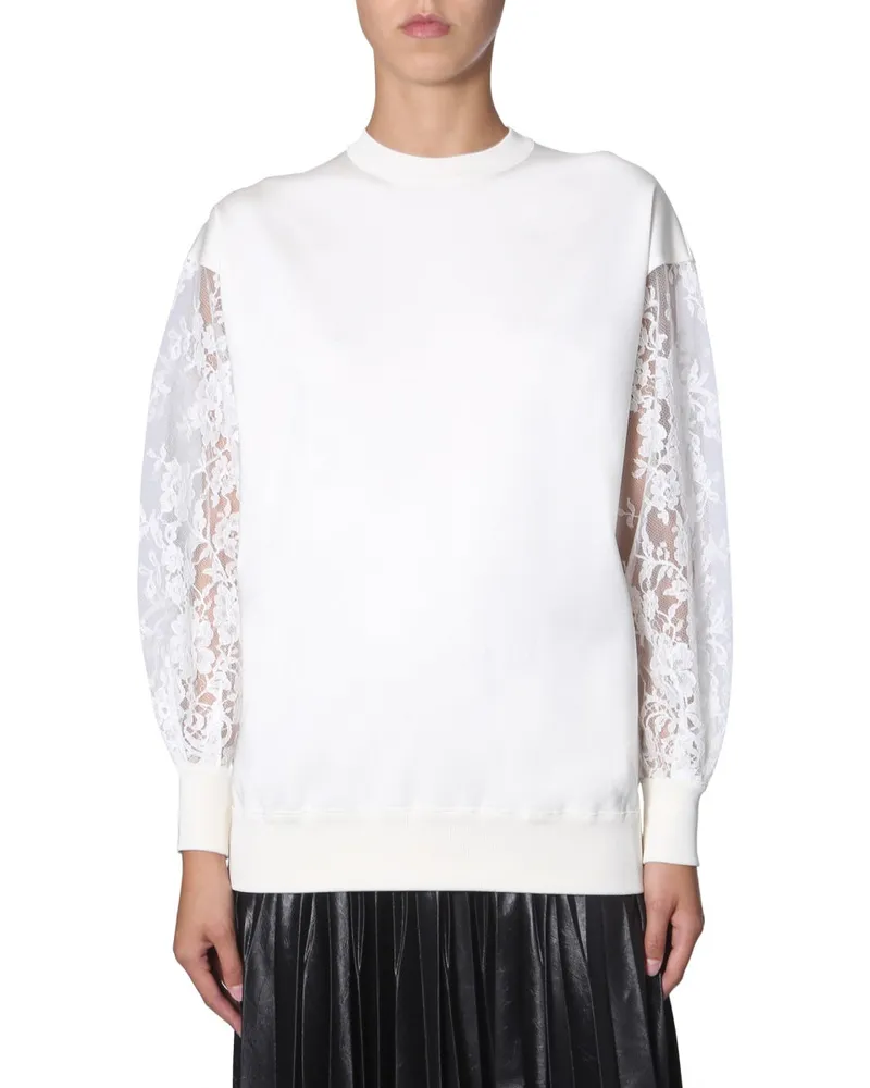Givenchy übergroßes fites Hemd White