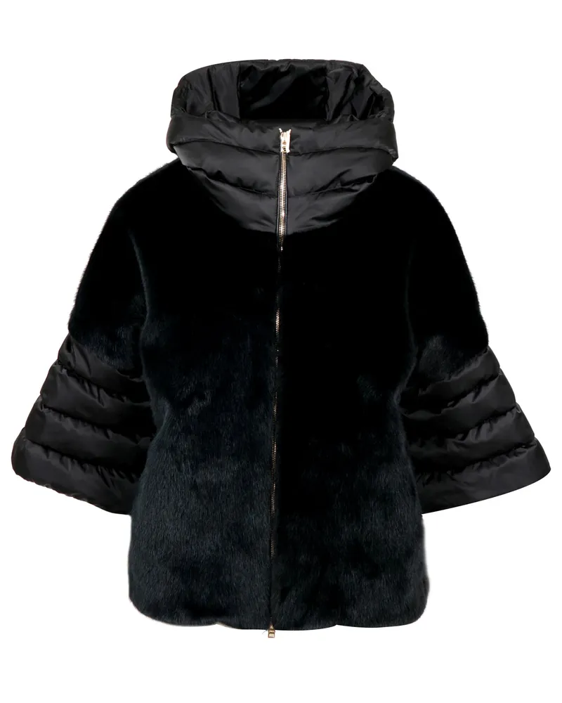 Herno Mäntel Schwarz Black