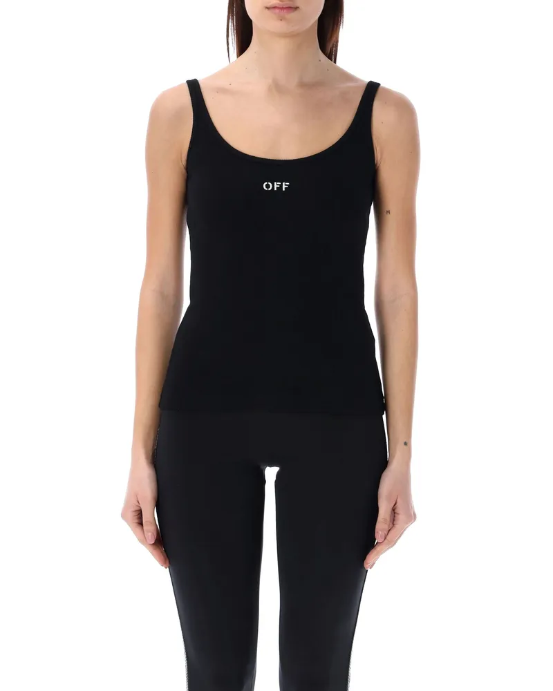 OFF-WHITE Top Black Black