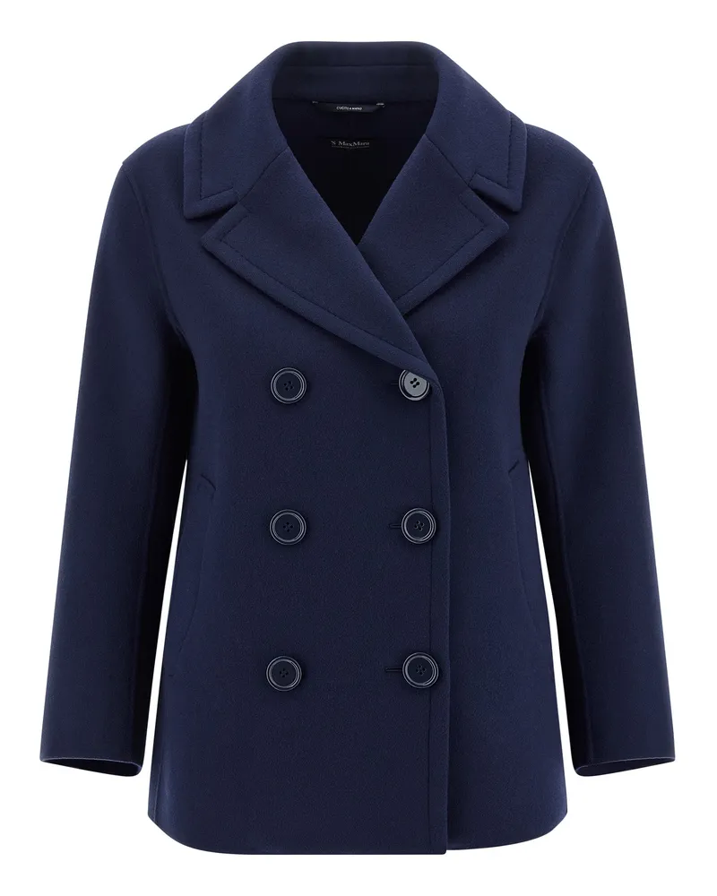 Max Mara Elise' Mantel Blue