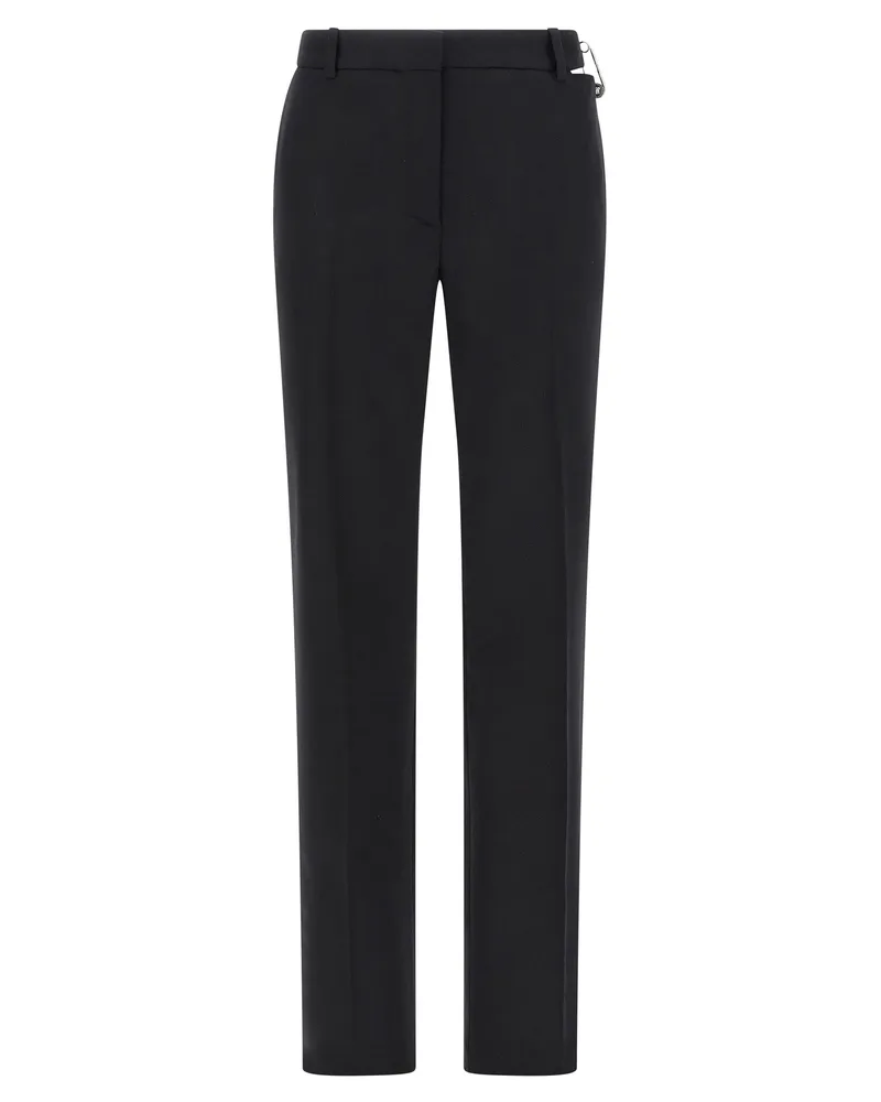 Versace schnitt Hosen aus Black