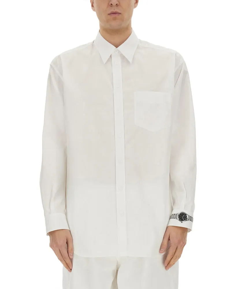 Moschino Armbanduhr" Shirt White