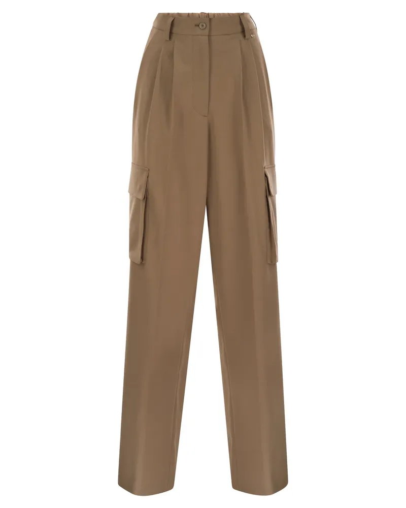 Herno weiche Wollhose Camel
