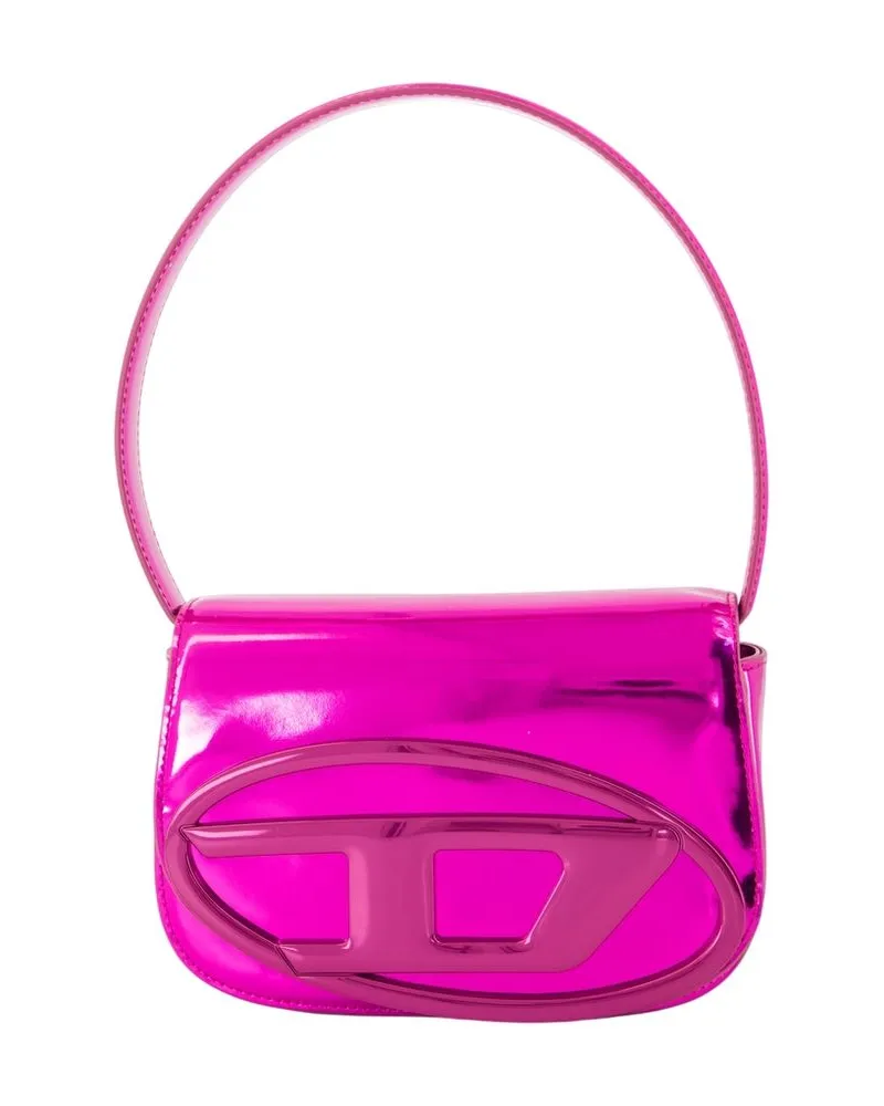 Diesel 1DR -Umhängetasche  Lederfuchsia Rosa