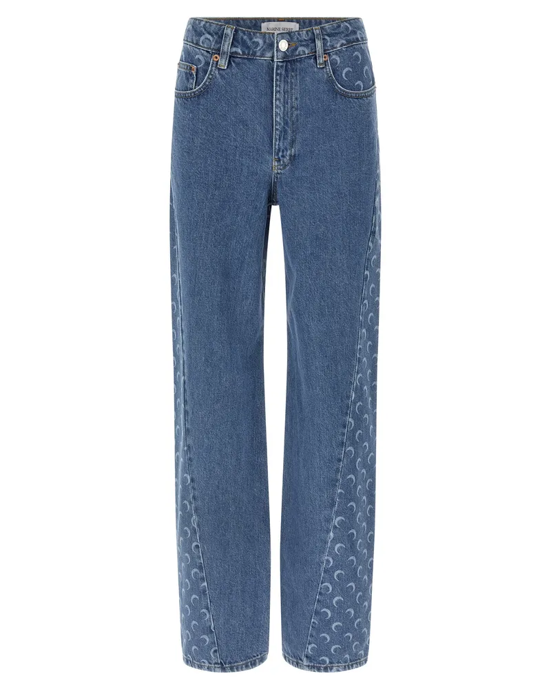 Marine Serre Moon' Jeans Light