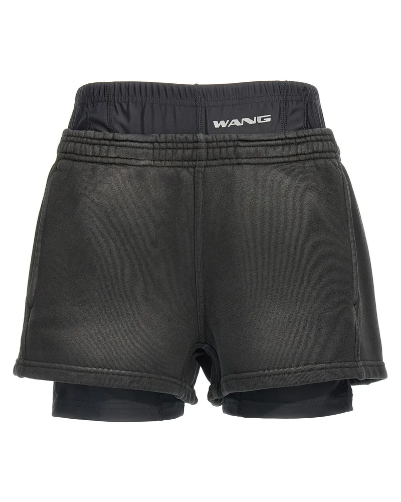 Alexander Wang T von Alexander Wang Boxer Shorts Black