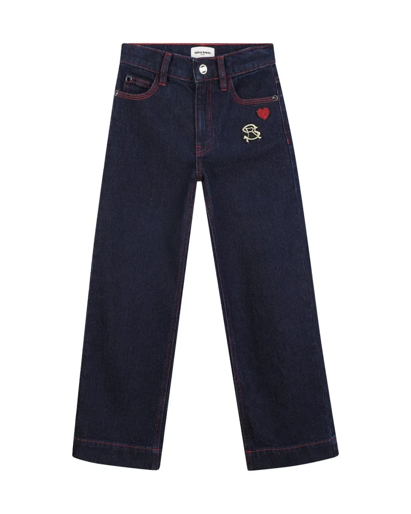 Sonia Rykiel Denim Hosen Blue