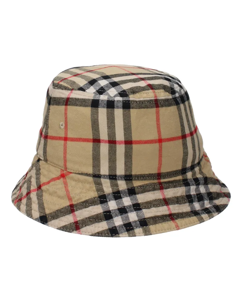 Burberry Hüte Männer Baumwoll Beige -