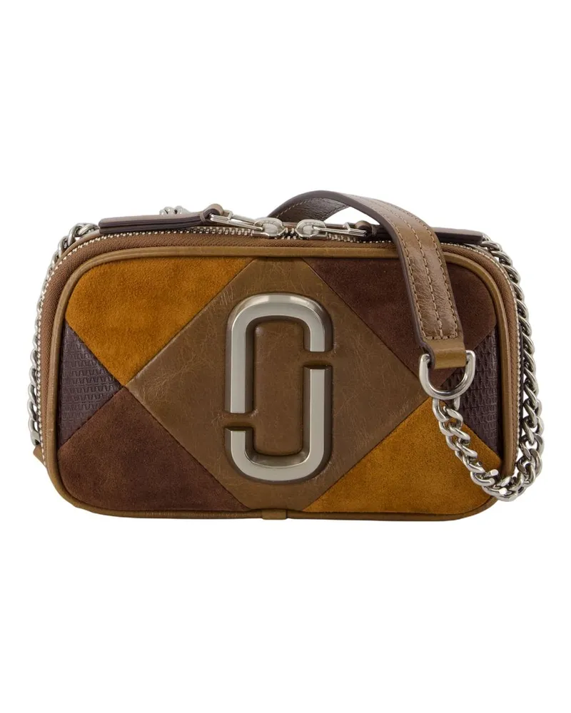 Marc Jacobs Der Snapshot Crossbody  Leder braun Braun