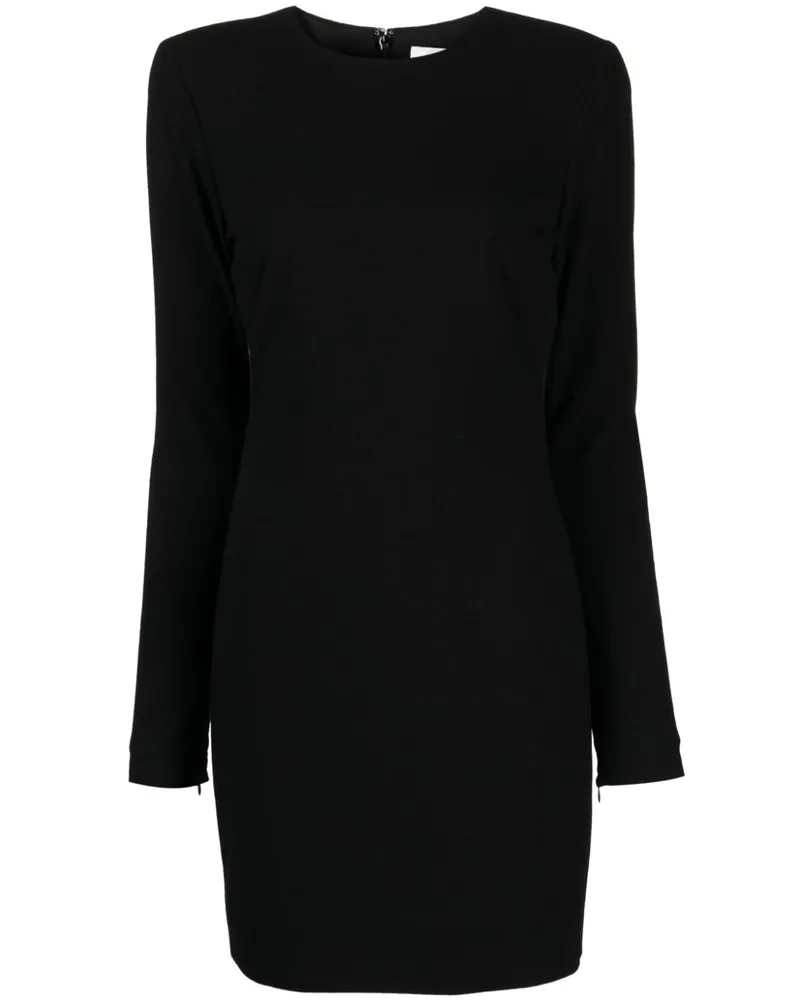 Victoria Beckham ausgestattetes Mini -Kleid Black