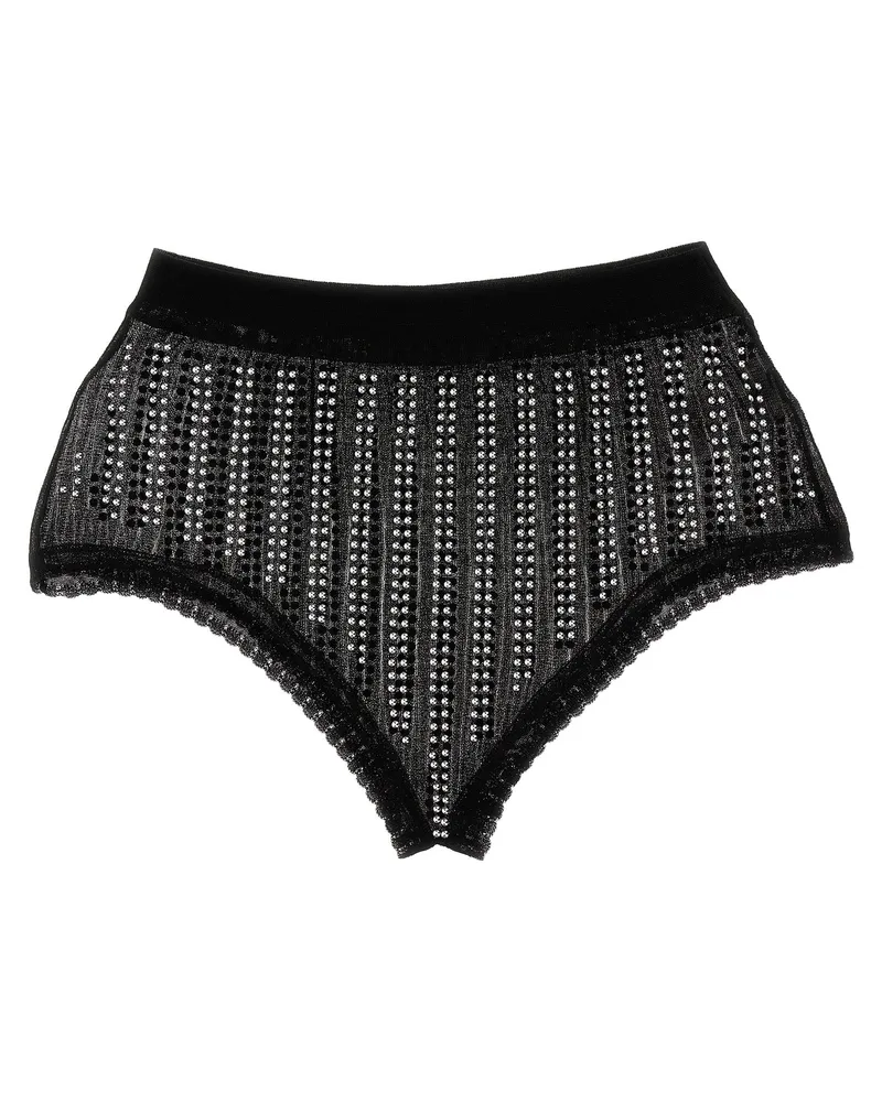 Paco Rabanne Solded Slips Schwarz