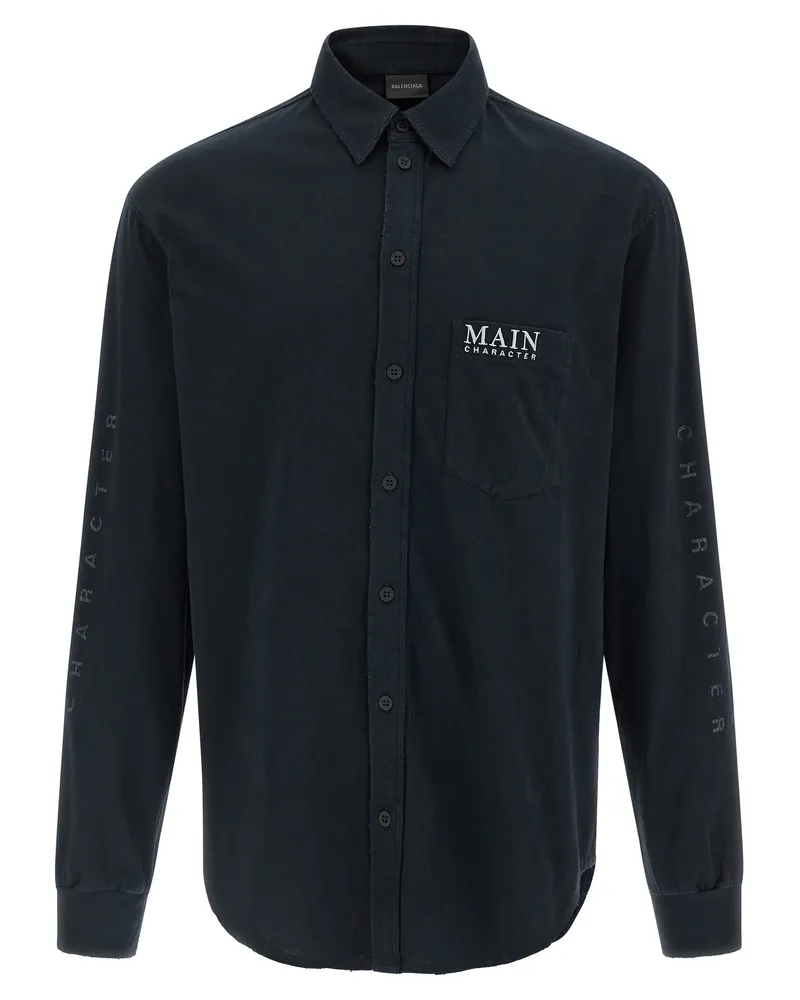 Balenciaga Shirt T-Shirt Black