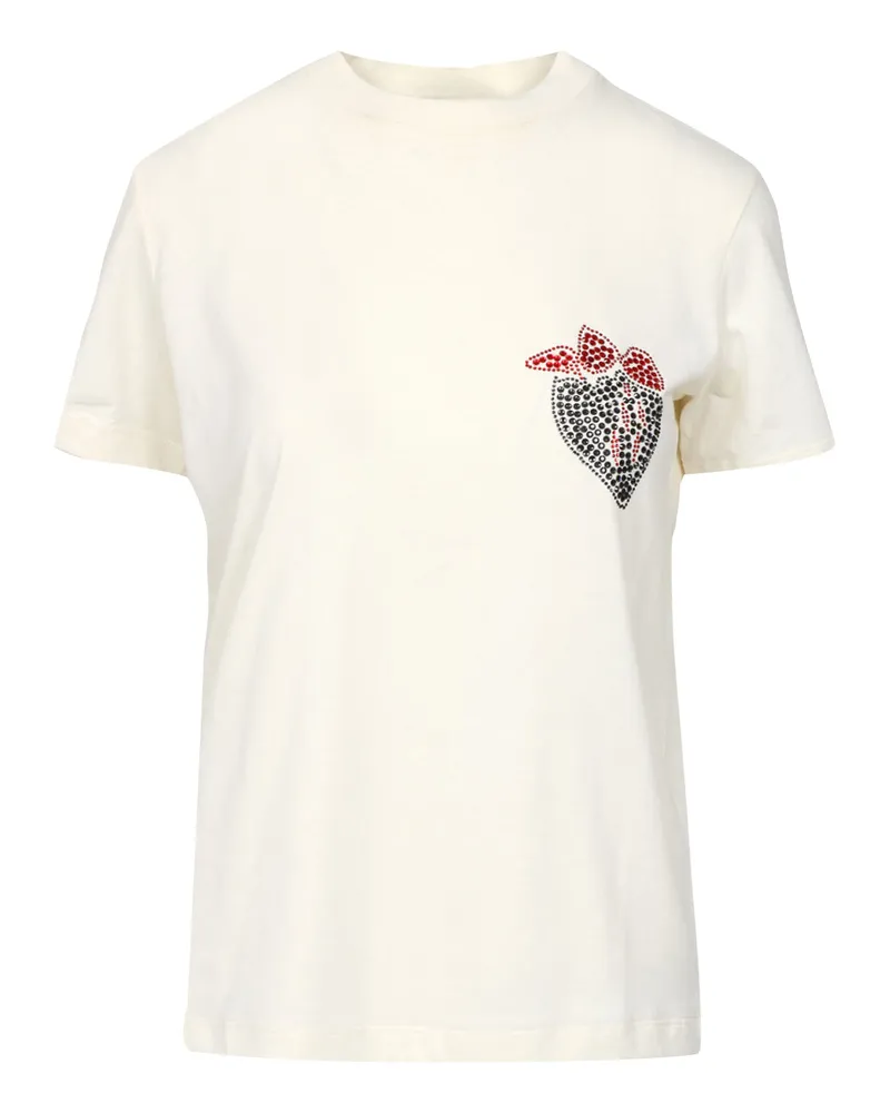 MSGM T -Shirts und Polos weiß White
