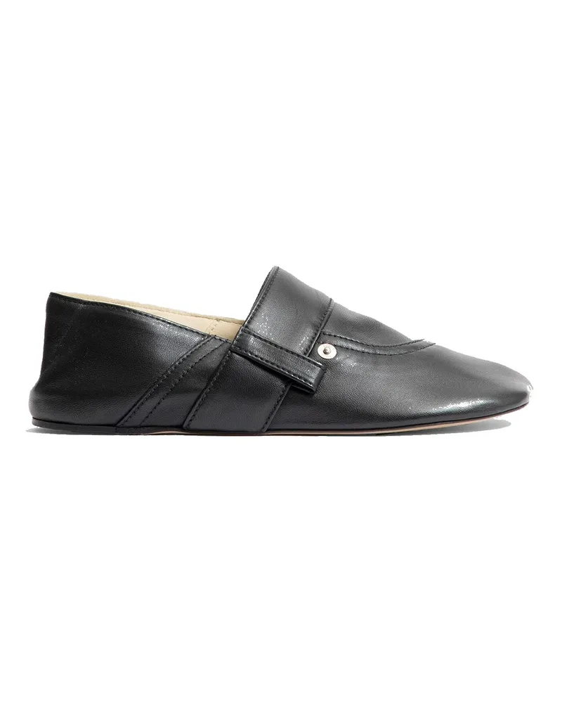 Loewe Toy Pocket Leder Pantoffeln Black