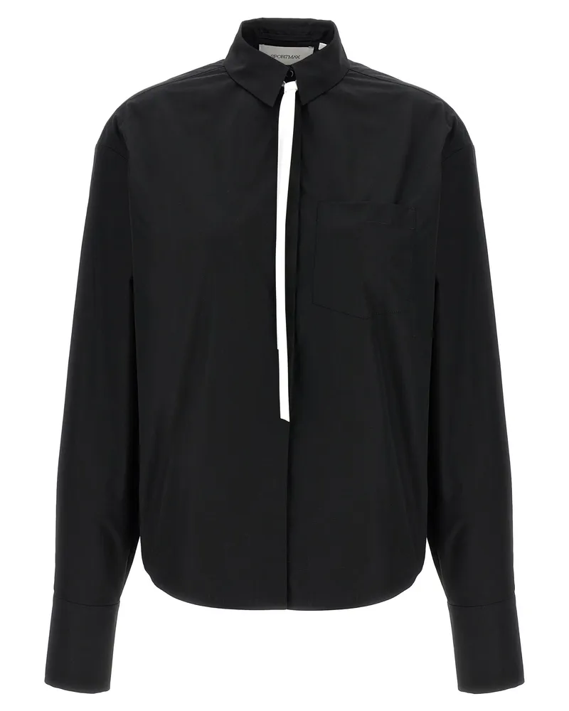 SPORTMAX Gesso' Shirt Black