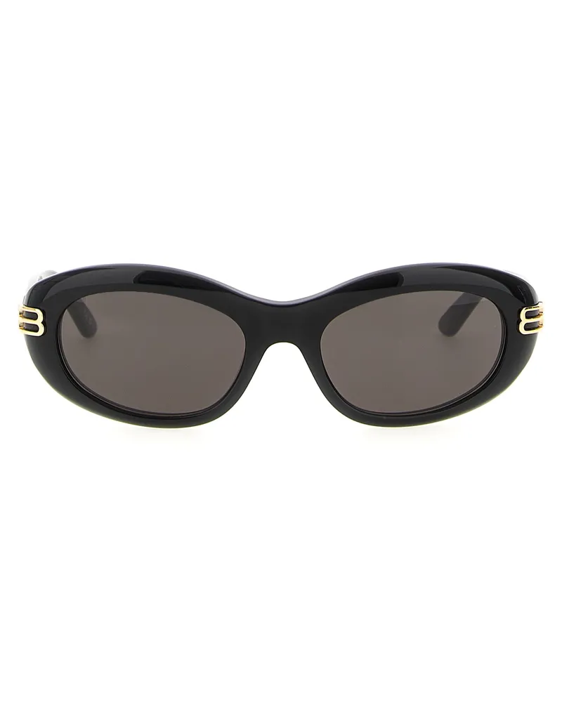 Balenciaga Casino Round“ Sonnenbrille Black