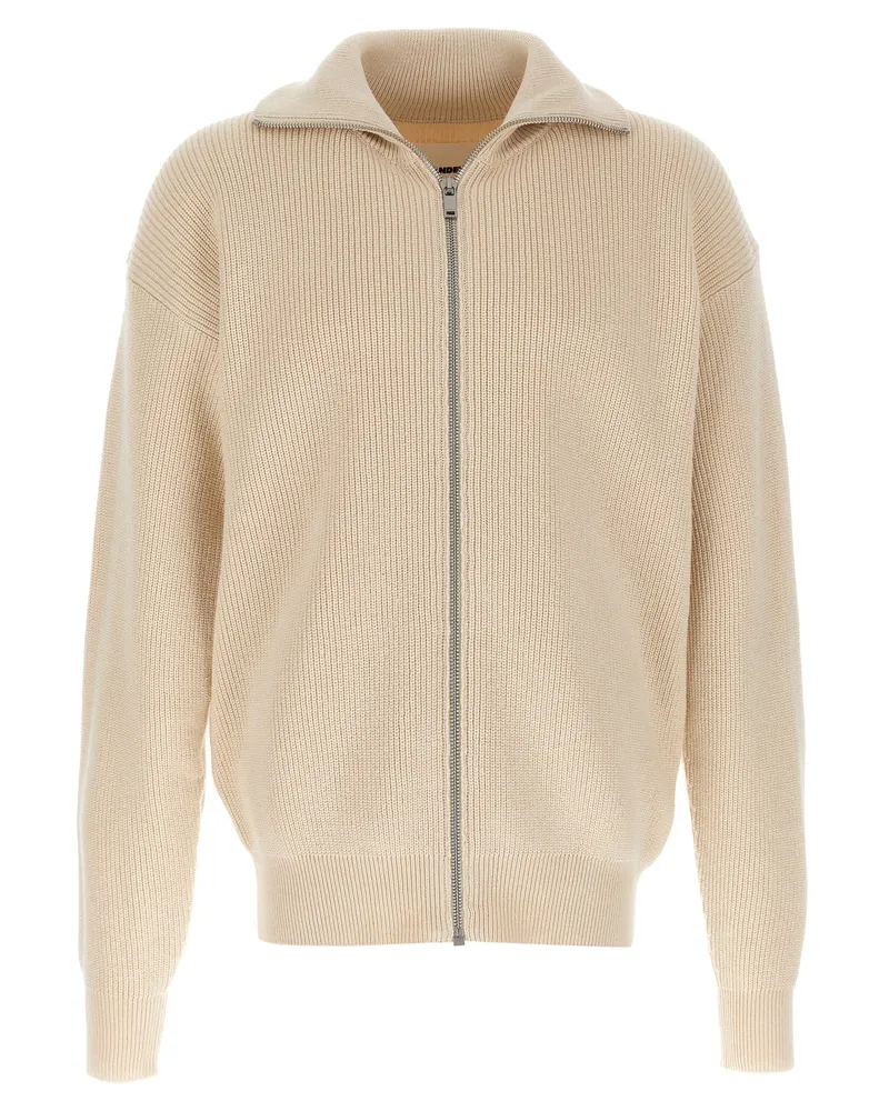 Jil Sander Cotton Cardigan Beige