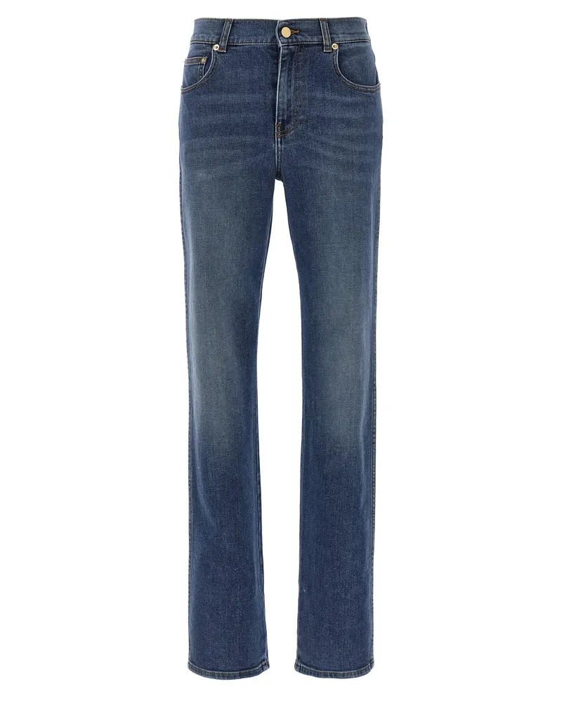 Fabiana Filippi Strick -Taschenjeans Blue