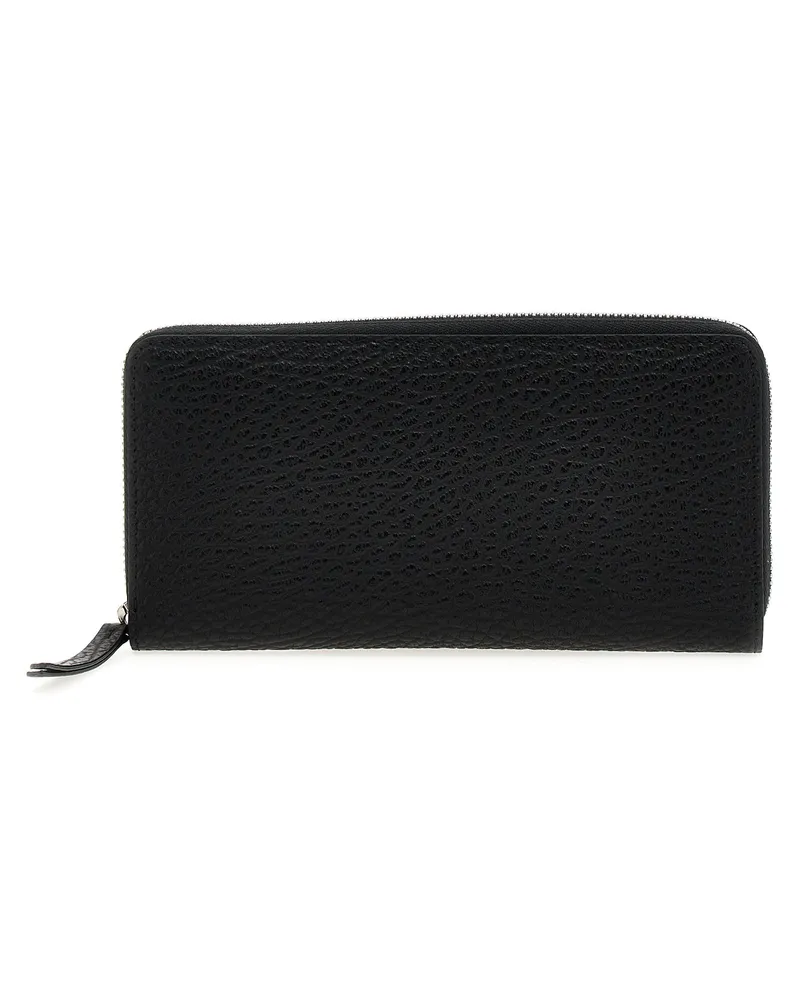 Maison Margiela Stitching Logo Wallet Schwarz