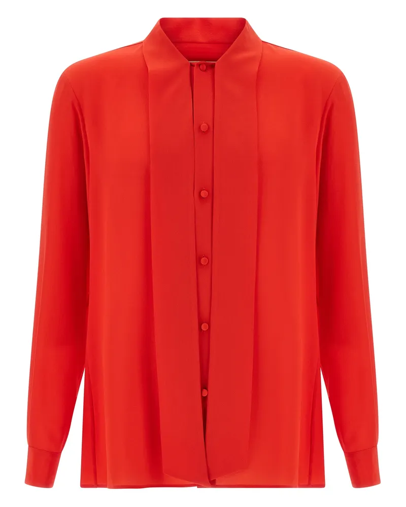 Valentino Garavani Valentino Garavani Seidenhemd Red
