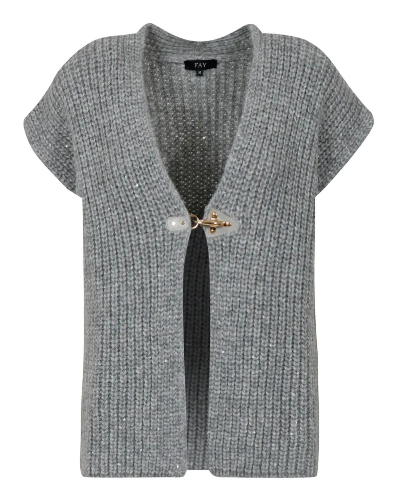 Fay Pullover Silber Silver