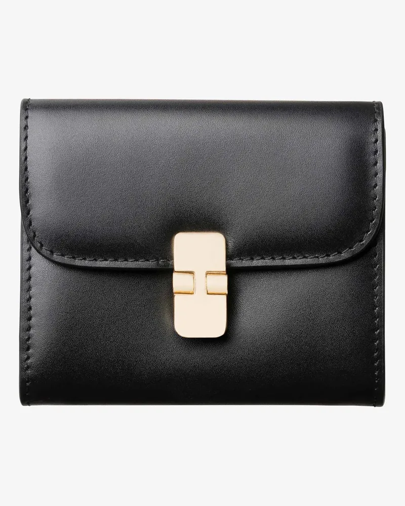 A.P.C. Brieftaschen schwarz Black