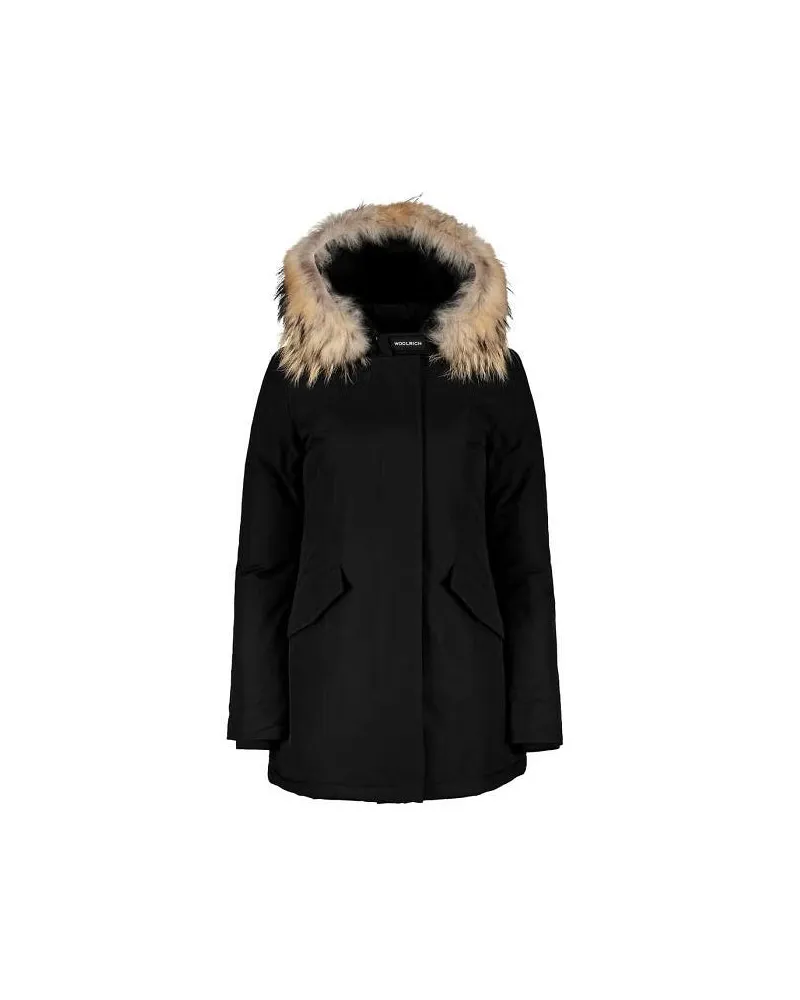 Woolrich Arctic Waschbärparka Black