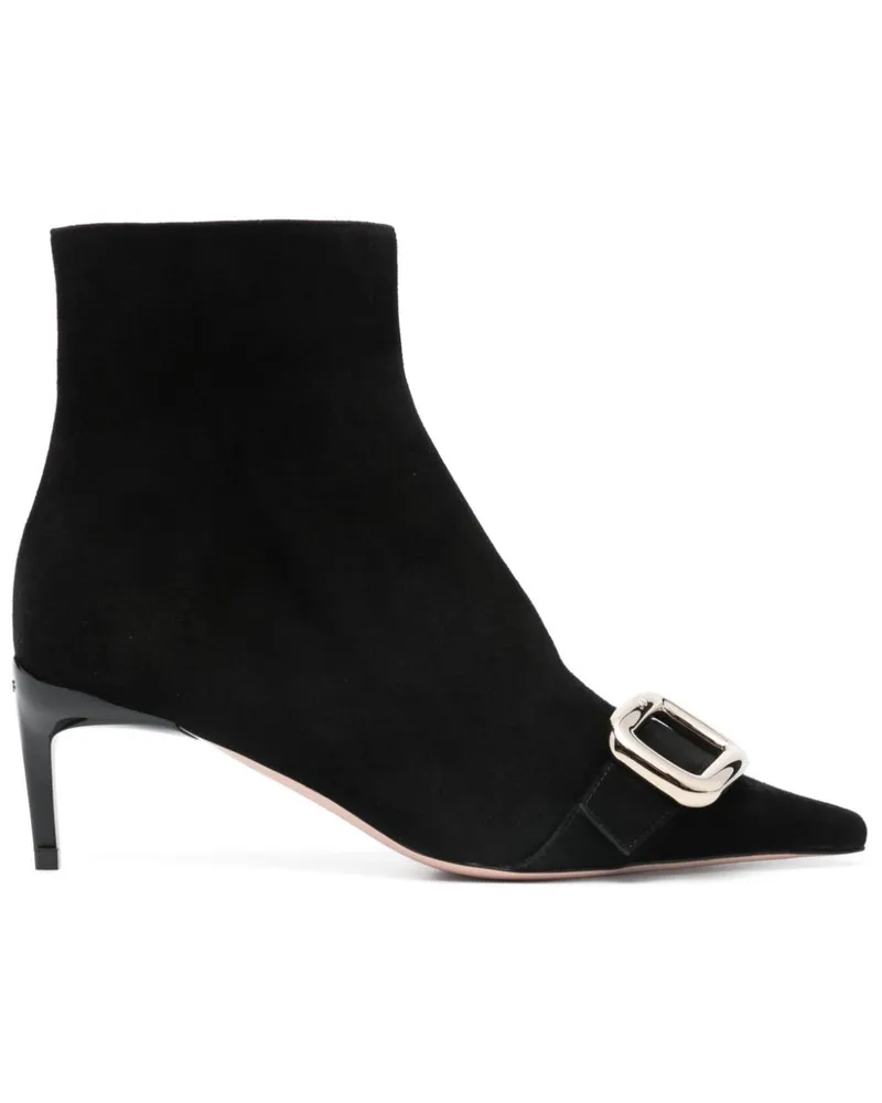 Roger Vivier Choc Fersenstiefel Black