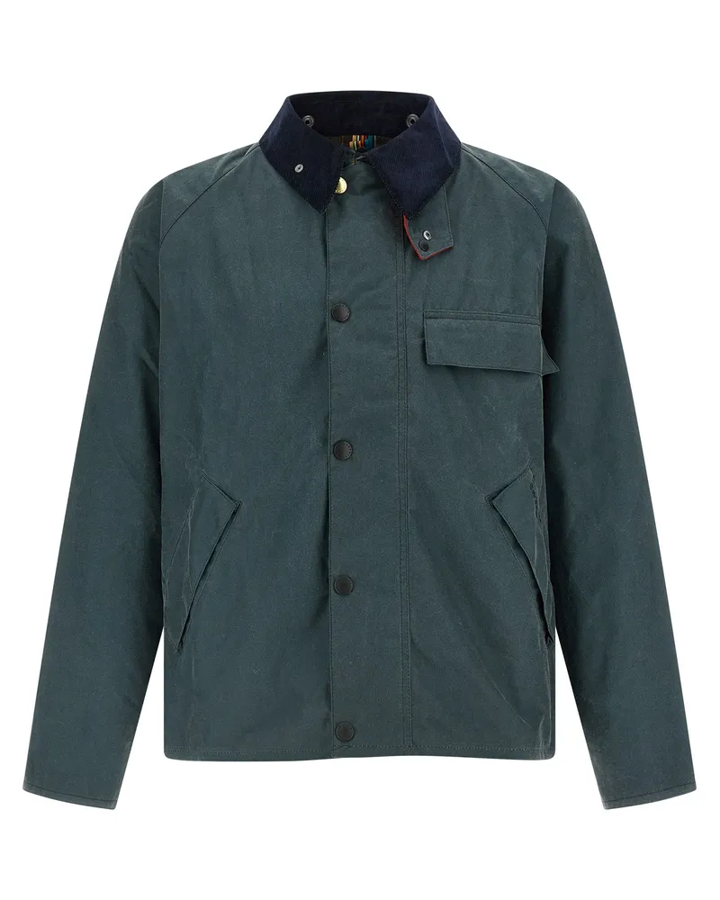 Barbour Paul Smith liebt die „Transport“-Jacke von Barbour Green