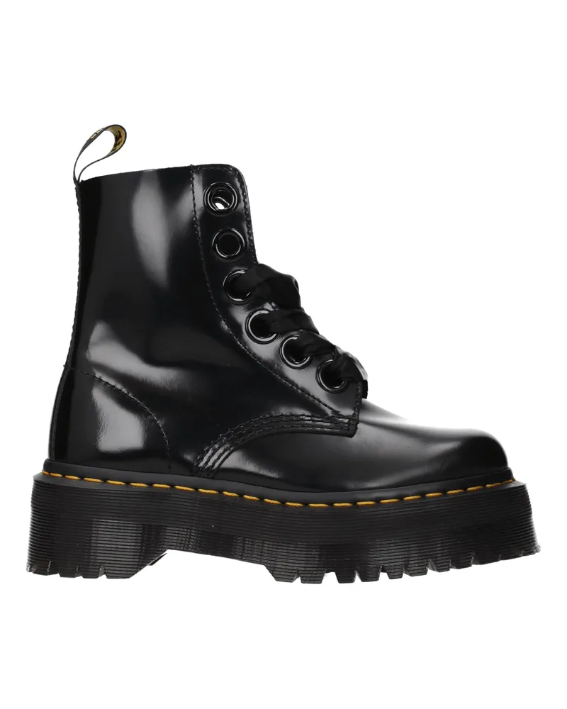 Dr.Martens Dr. Martens Damens Stiefel aus schwarzem Leder -