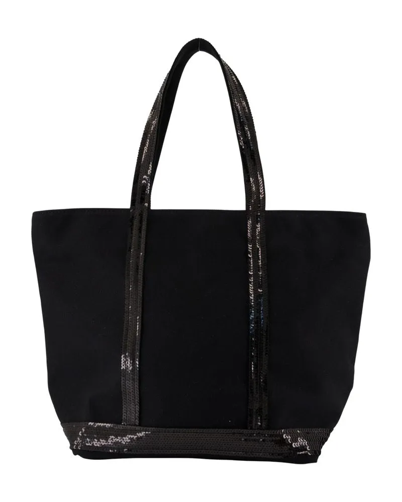 Vanessa Bruno M Rucke Shopper Bag  Baumwollschwarz Schwarz