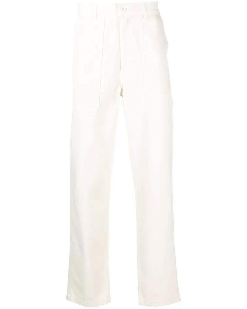 Palmes Bio -Baumwollhose White