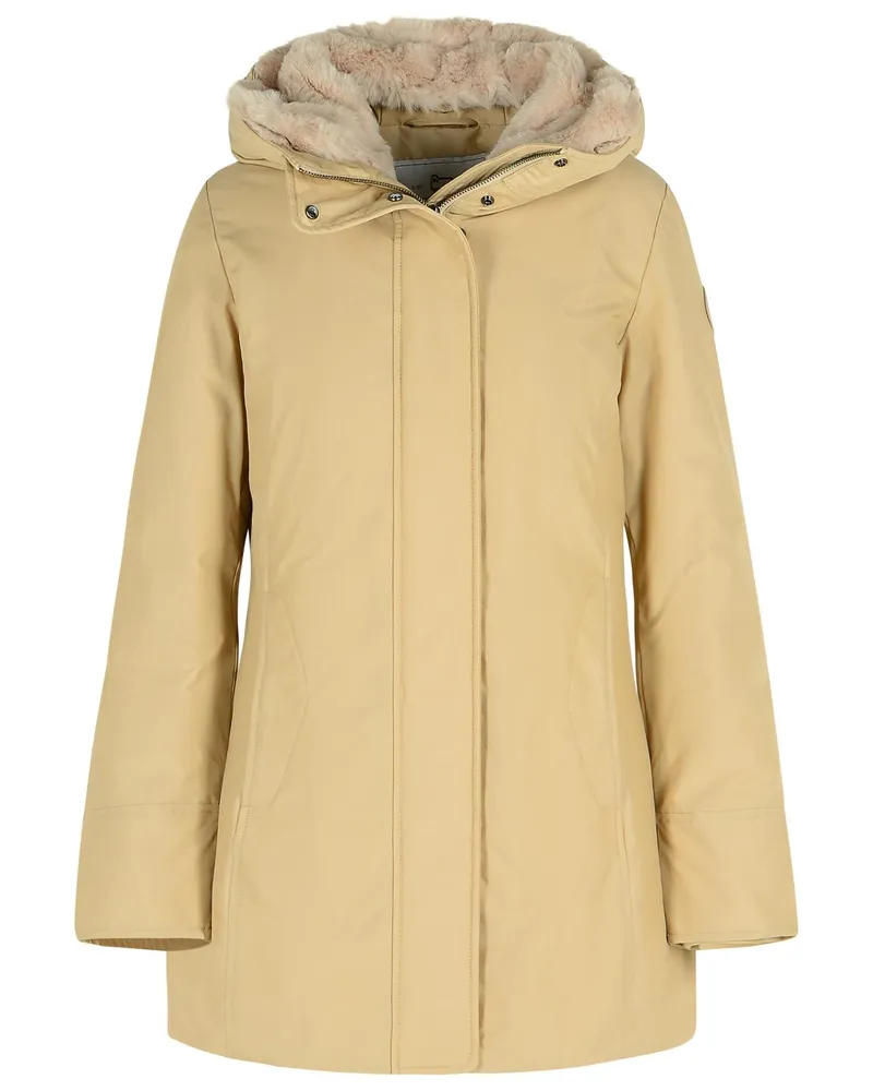 Woolrich Boulder' beige Baumwollmischung Parka Beige