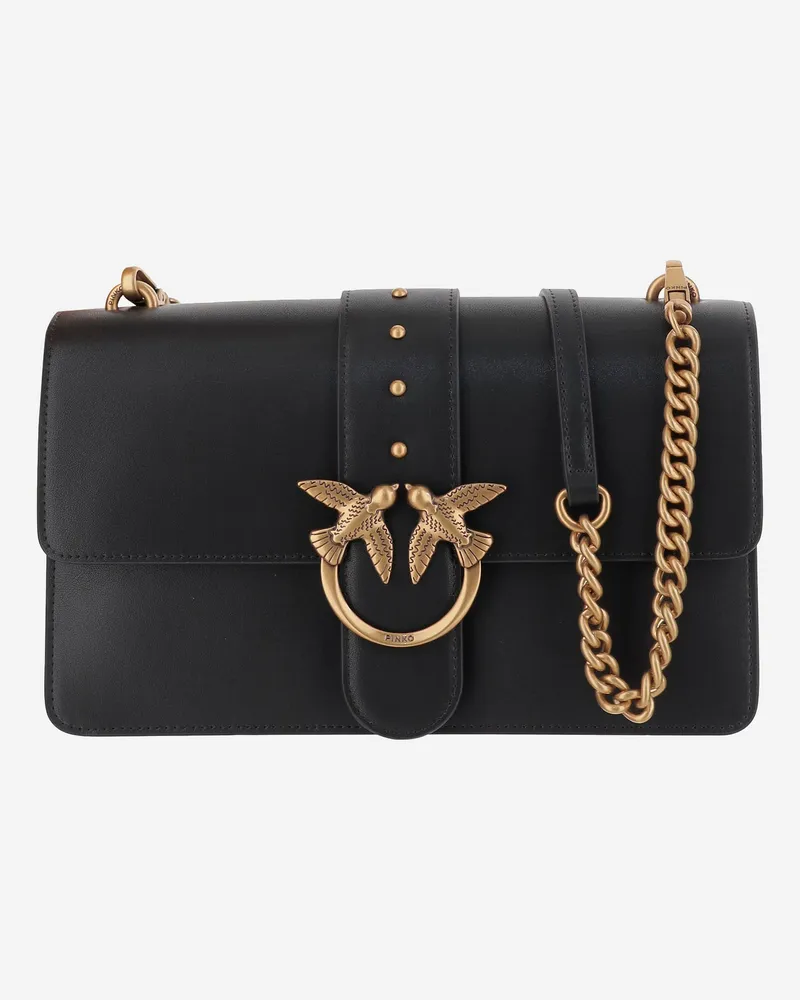 Pinko love eine klassische Tasche Black